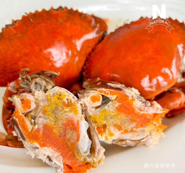 熟紅蟳 COOKED RED CRAB