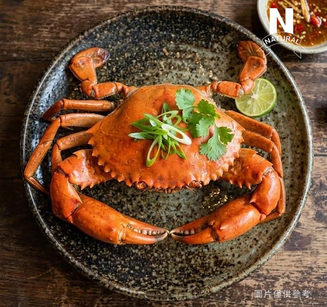 熟紅蟳 COOKED RED CRAB